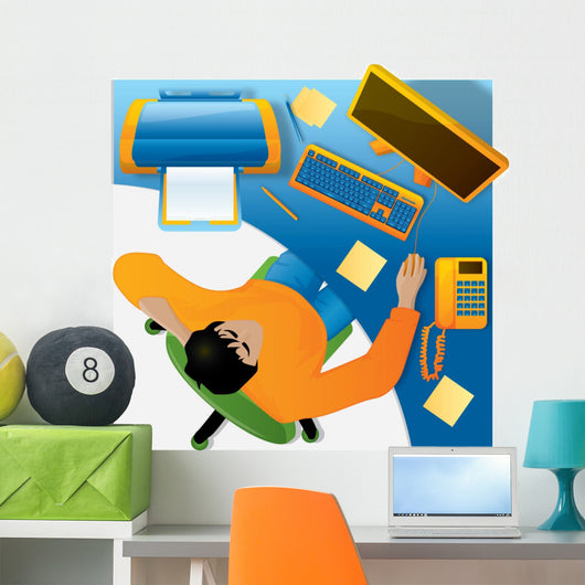 Work Wall Mural