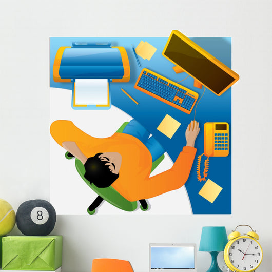 Work Wall Mural
