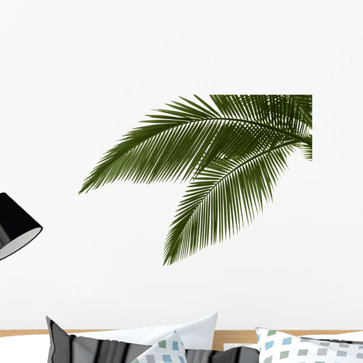 Leaves Palm White