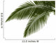 Leaves Palm White