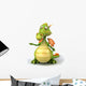 Dragon and Empty Hand Wall Decal