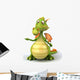 Dragon and Empty Hand Wall Decal