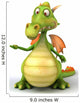 Dragon and Empty Hand Wall Decal