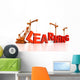 Building Learning Wall Mural