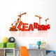 Building Learning Wall Mural