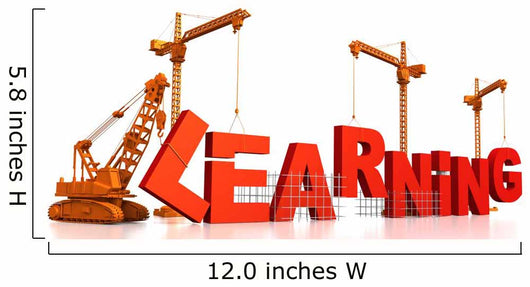 Building Learning Wall Mural