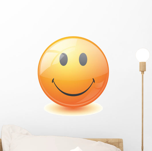 Smiley vector 02 Wall Decal