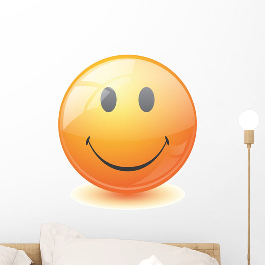 Smiley vector 02 Wall Decal