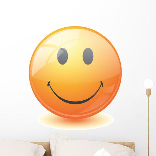 Smiley vector 02 Wall Decal