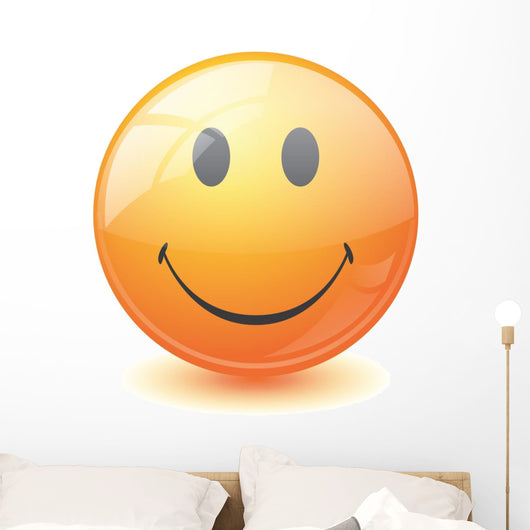 Smiley vector 02 Wall Decal