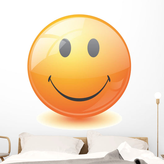 Smiley vector 02 Wall Decal