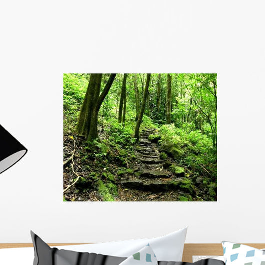 Waimoku Falls Trail Wall Decal