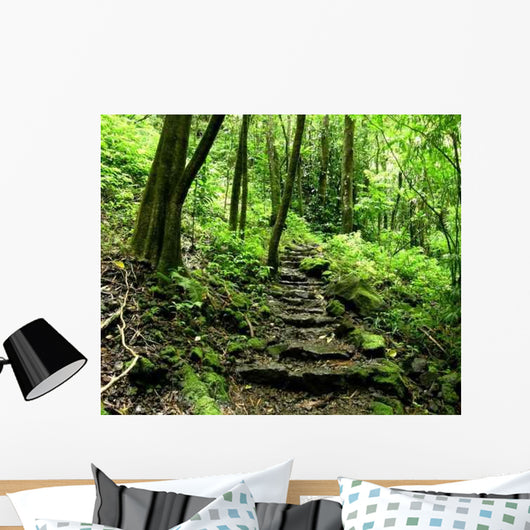 Waimoku Falls Trail Wall Decal