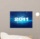 2011 New Year card illustration Wall Mural
