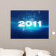 2011 New Year card illustration Wall Mural