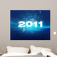 2011 New Year card illustration Wall Mural
