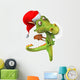 Dragon and Christmas Wall Decal