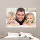 Children with Father Smilling