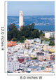 north beachview, san francisco Wall Mural