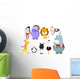 Group Animal Wall Decal