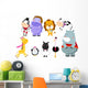 Group Animal Wall Decal