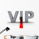 Vip Wall Decal