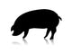 Pig Silhouette Wall Decal
