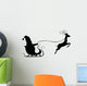 Elf Reindeer Wall Mural