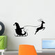 Elf Reindeer Wall Mural