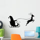 Elf Reindeer Wall Mural