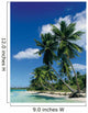 caribbean beach Wall Mural