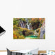 Waterfalls Autumn Scenery