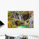 Waterfalls Autumn Scenery