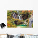 Waterfalls Autumn Scenery