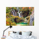 Waterfalls Autumn Scenery