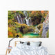 Waterfalls Autumn Scenery