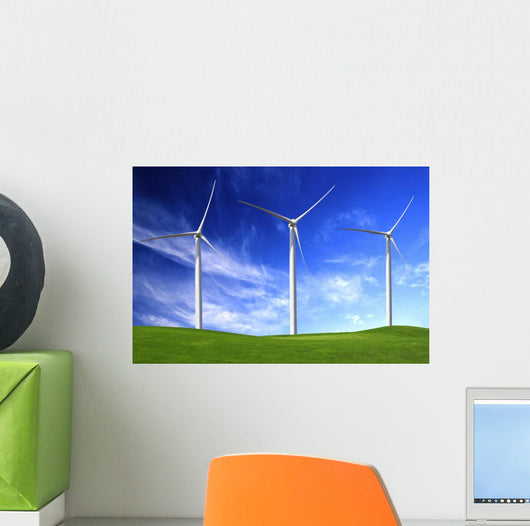 Wind Turbines Wall Mural