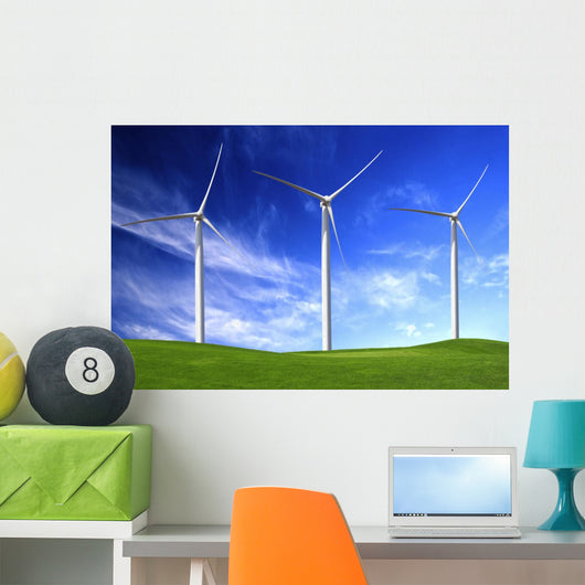 Wind Turbines Wall Mural