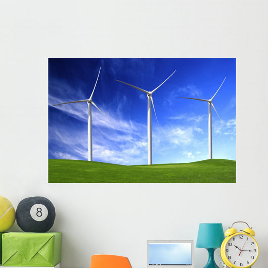 Wind Turbines Wall Mural