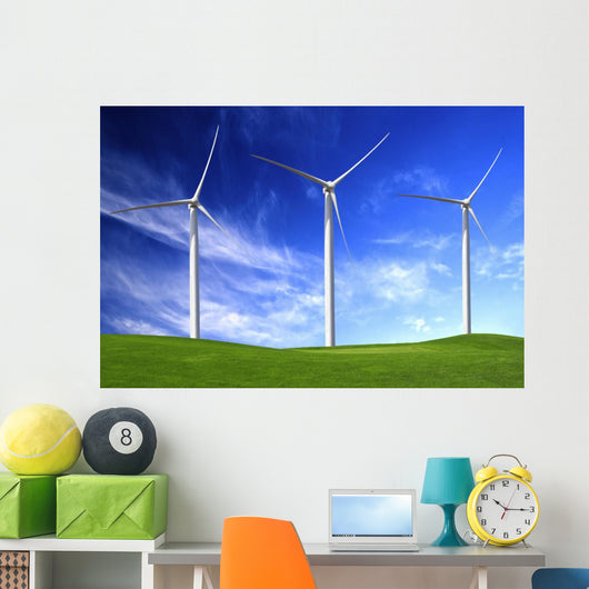 Wind Turbines Wall Mural