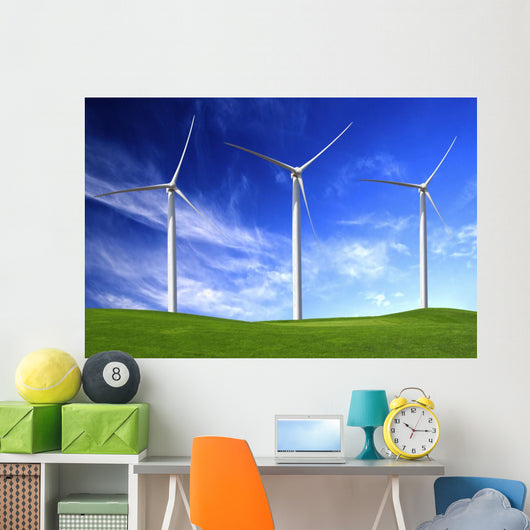 Wind Turbines Wall Mural