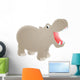Hippopotamus Wall Decal