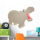 Hippopotamus Wall Decal