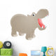 Hippopotamus Wall Decal