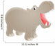 Hippopotamus Wall Decal
