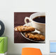 Chocolate Chip Cookies and Cup of Coffee Wall Mural