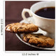 Chocolate Chip Cookies and Cup of Coffee Wall Mural
