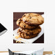 Pile of Delicious Chocolate Chip Cookies Wall Mural