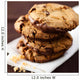 Pile of Delicious Chocolate Chip Cookies Wall Mural