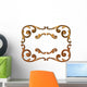 Gold Ornate Wall Mural